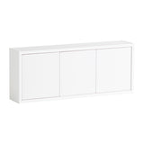 ウォールシェルフ 扉付き | WallBox7-DX E 単品M 木目