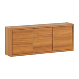 ウォールシェルフ 扉付き | WallBox7-DX E 単品M 木目