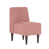 アームレスソファ ひとりがけ コンパクト | LUNCH 3×2 ソフィア生地