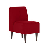 アームレスソファ ひとりがけ コンパクト | LUNCH 3×2 ソフィア生地