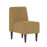 アームレスソファ ひとりがけ コンパクト | LUNCH 3×2 ソフィア生地