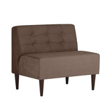 アームレスソファ ダイニングソファ チェア | LUNCH 3×4 ソフィア生地