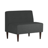 アームレスソファ ダイニングソファ チェア | LUNCH 3×4 ソフィア生地