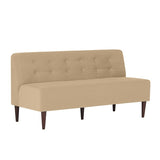 三人掛け アームレス ソファ | LUNCH 3×7 モダン生地