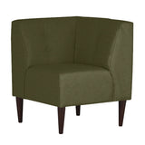 1人掛けソファ ひとりがけ ローソファ | LUNCH コーナー モダン生地