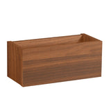 ウォールシェルフ ボックス サイズオーダー | WallBox7 cube 400 木目