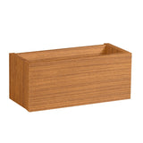 ウォールシェルフ ボックス サイズオーダー | WallBox7 cube 400 木目