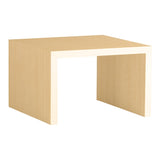 コーヒーテーブル 幅65 奥行65 正方形 | ZERO-X 6565L 木目