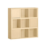 木製ラック 伸縮 棚 | R+R-DX 90-3 木目