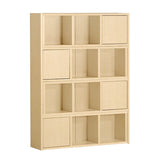 オープンラック 棚 | R+R-DX 90-4 木目