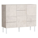 ワイドチェスト キャビネット 大理石柄 マーブル | marble 120L chest cabi