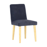 椅子 イス チェア | Joneチェア 張り込みタイプ ナチュラル脚 デニム生地