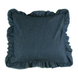 デニムクッション おすすめ 寝室 | interior cushion frill zero 60Fデニム【カバーのみ】