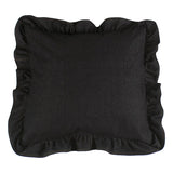 デニムクッション かわいい リビング | interior cushion frill three 60Fデニム【カバーのみ】