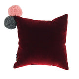 インテリアクッション かわいい | interior cushion bonbon 30F 中綿付き モケット生地