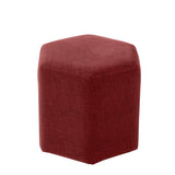 ロースツール 六角形 | Lock stool 47L リゾート生地