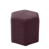 ロースツール 六角形 | Lock stool 47L リゾート生地
