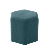 ロースツール 六角形 | Lock stool 47L リゾート生地