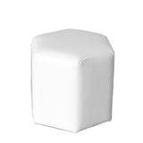 ロースツール 六角形 | Lock stool 47L 合皮生地