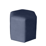ロースツール 六角形 | Lock stool 47L 合皮生地