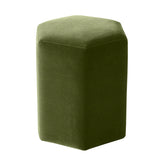 ハイスツール 六角形 | Lock stool 47H モケット生地