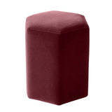 ハイスツール 六角形 | Lock stool 47H モケット生地