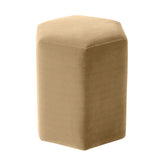 ハイスツール 六角形 | Lock stool 47H モケット生地