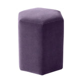 ハイスツール 六角形 | Lock stool 47H モケット生地