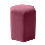 ハイスツール 六角形 | Lock stool 47H モケット生地