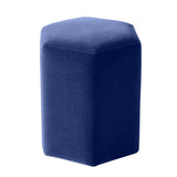ハイスツール 六角形 | Lock stool 47H モケット生地