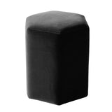 ハイスツール 六角形 | Lock stool 47H モケット生地