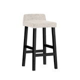 カウンターチェア カバー張り込み | BALハイチェア 1P/脚BK NS-7生地