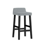 カウンターチェア カバー張り込み | BALハイチェア 1P/脚BK NS-7生地