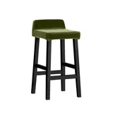 カウンターチェア カバー張り込み | BALハイチェア 1P/脚BK モケット生地