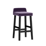 カウンターチェア カバー張り込み | BALハイチェア 1P/脚BK モケット生地