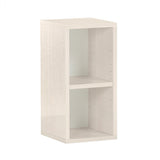 本棚 ロータイプ | H-001 1×2/D27 whitewood