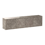 ウォールシェルフ 扉付き | WallBox7-DX B-1200 graystone