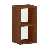 ナチュラル 壁面収納 コミック収納 | H-001 1×2/D22 木目