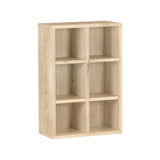 本棚 ミドルタイプで使いやすいオープンラック | H-001 2×3/D22 木目