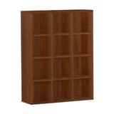 ミドルラック ブックシェルフ 収納 | H-001 3×4/D22 木目