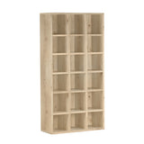 ダークブラウン ホワイト オープンラック | H-001 3×6/D22 木目