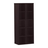 コミック 棚 ホワイト ブックシェルフ | H-001 2×5/D25 木目