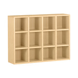 コミック ディスプレイ ラック | H-001 4×3/D25 木目