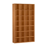 本収納 マンガ ダークブラウン | H-001 4×7/D25 木目