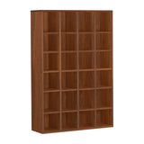 本棚 ラック 大容量 収納 オフィス家具 シェルフ | H-001 4×6/D30 木目