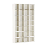 ナチュラル ホワイト ミニ本棚 | H-001 4×7/D30 木目