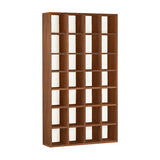 ナチュラル ホワイト ミニ本棚 | H-001 4×7/D30 木目