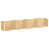 ウォールシェルフ コの字 | WallBox7-PT C-1200 木目
