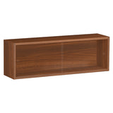 ウォールシェルフ 長方形 | WallBox7 B-900 Glass 木目