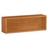 ウォールシェルフ 長方形 | WallBox7 B-900 Glass 木目